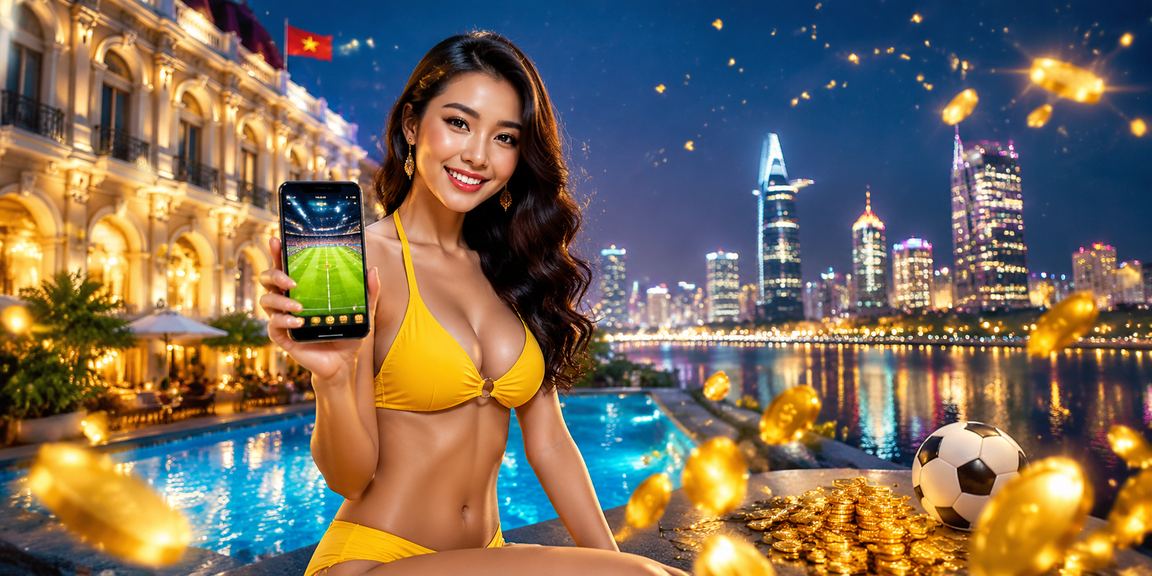 Không khí xem bóng đá và đặt cược sôi động tại lễ hội thể thao TP.HCM với màn hình chiếu lớn